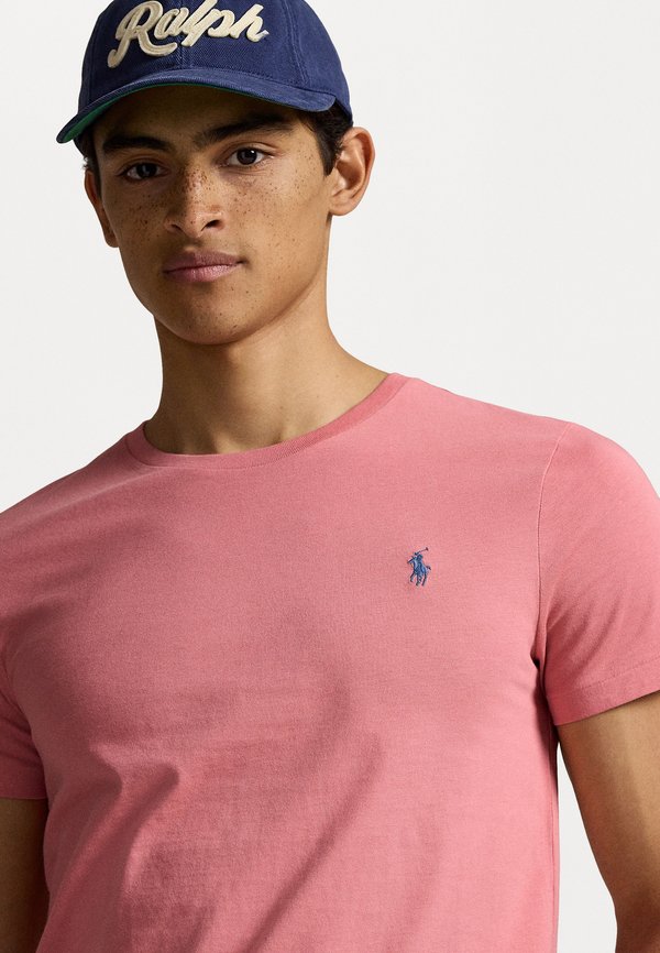 CUSTOM SLIM FIT JERSEY CREWNECK T-SHIRT - Basic T-shirt - desert rose4