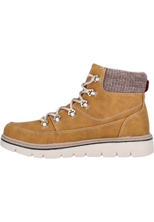 Wedge Ankle Boots -  sudan brown