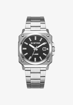 G-STAR, CUBE - Horloge - silver-coloured