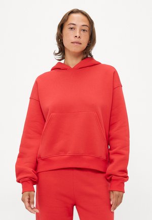 BASIC ORIGINAL HOODIE - Felpa - lipstick red