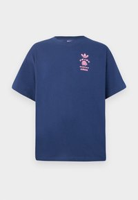 JAPAN FLORALS UNISEX - T-shirt imprimé - night indigo