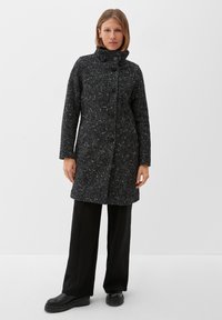 s.Oliver Manteau classique - black heringbone