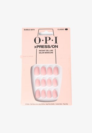 OPI, XPRESS/ON - FAUX ONGLES RÉUTILISABLES EFFET GEL - Stickers à ongles - bubble bath
