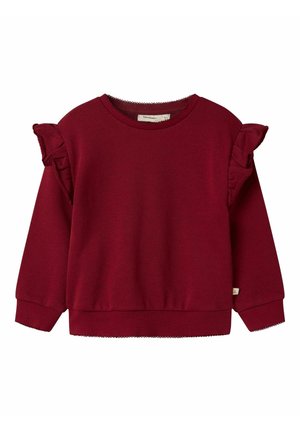 Jumper - red dahlia