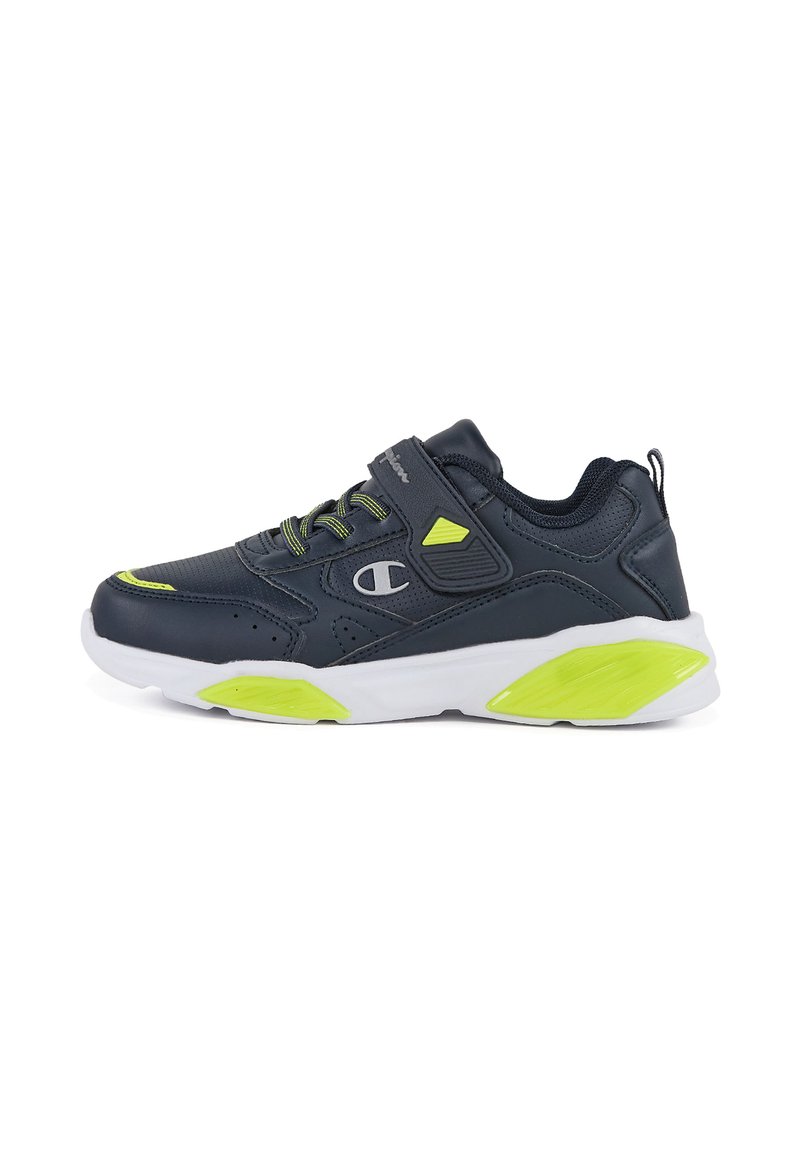 Champion WAVE RUNNING INSPIRED - Zapatillas - blue and neon yellow