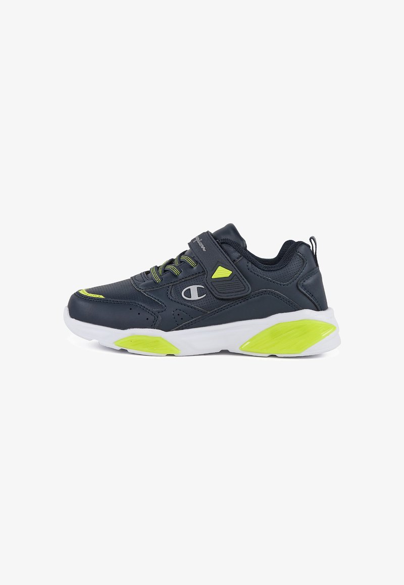 Champion WAVE RUNNING INSPIRED - Zapatillas - blue and neon yellow
