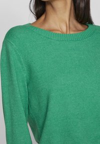 VILA Stickad tröja - green