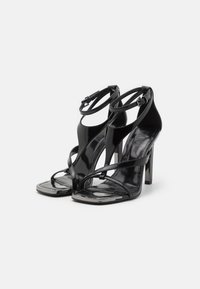 DKNY AUDREY ANKLE STRAP - Páskové sandály  - black