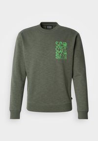 LEFT CHEST LOGO - Melegítőfelső - thyme