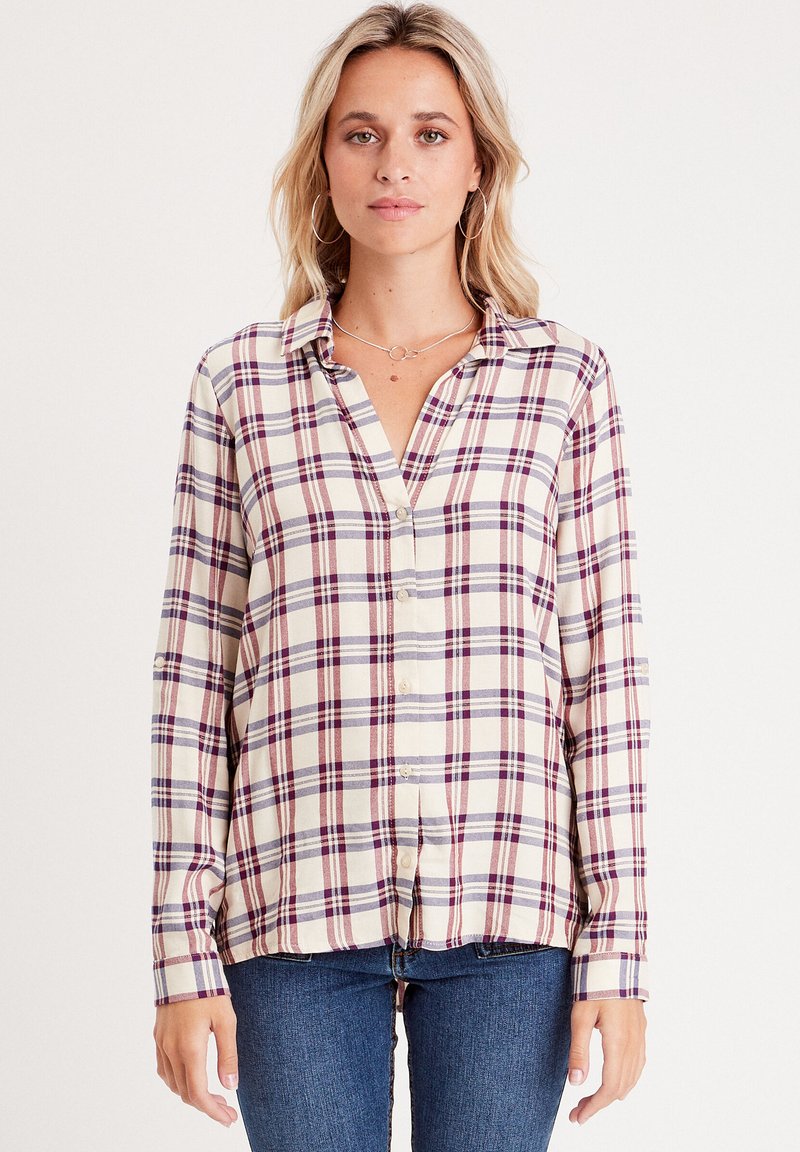 Cache Cache MIT LANGEN ÄRMELN - Chemisier - creme