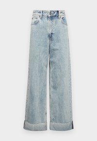 STRIDER WORN CUFFED - Széles szárú - denim