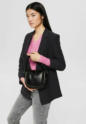 GEFLOCHTENEM HENKEL - Handbag - black