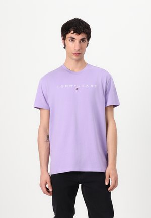 LINEAR LOGO TEE - T-shirt basique - purple