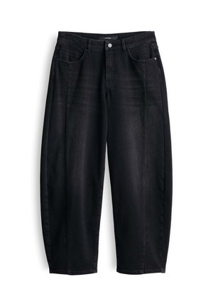 someday., RELAXED FIT BARREL BOLD - Relaxed fit jeans - raven black