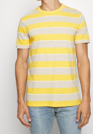 T-shirt con stampa - yellow