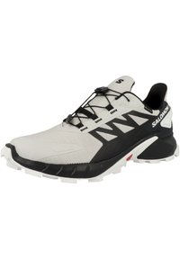 Salomon SUPERCROSS 4 GTX - Zapatillas de trail running - lunar rock black white