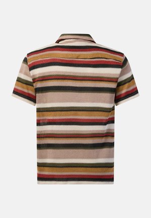 Denim Factory, RESORT SHORT SLEEVE - Košeľa - taupe multi
