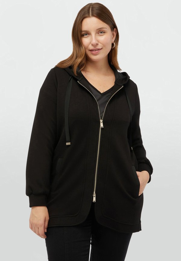 CON ZIP - Sweatjacke - nero