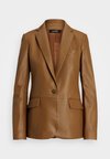 LAMBSKIN BLAZER - Bleizeris - cuoio