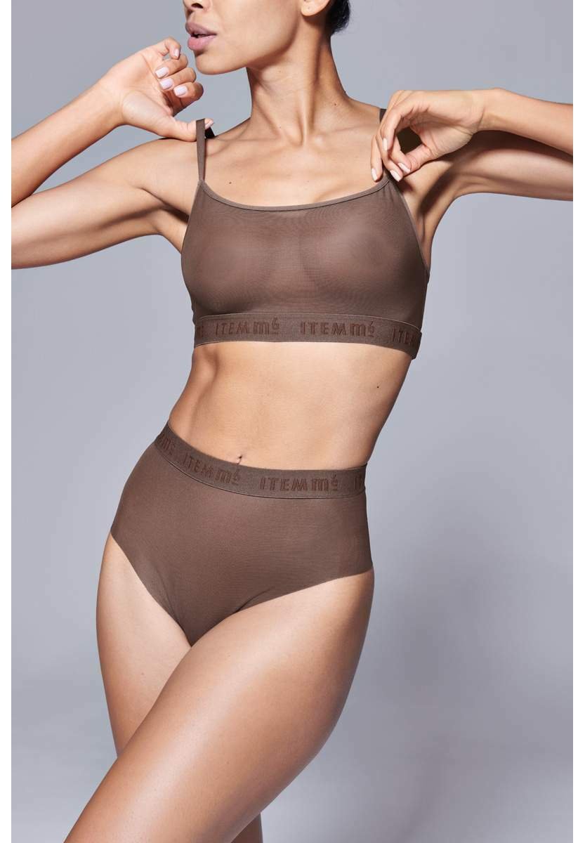 ITEM m6 BRALETTE ALL MESH - Bustier - cacao/braun - Zalando.de