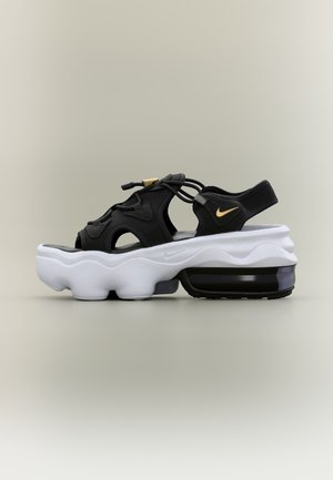Nike Sportswear, AIR MAX KOKO - Sandalen met plateauzool - black/metallic gold-coloured/anthracite/white