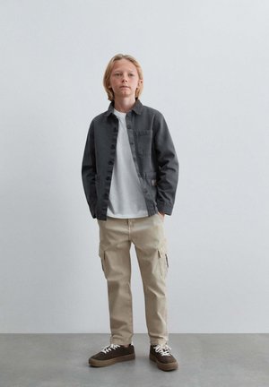 Scalpers, SCALPERS SCBAR JACKET KIDS - Chaqueta vaquera - anthracite