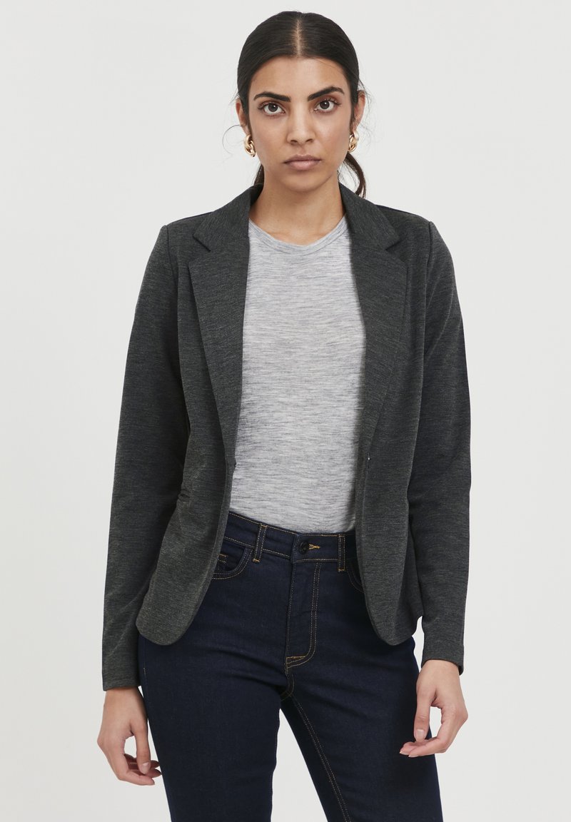 ICHI - ICHI IHKATE - Blazer - dark grey melange, Vergrößern