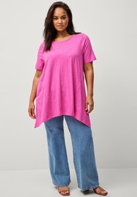 Ellos Plus collection Basic T-shirt - rosa