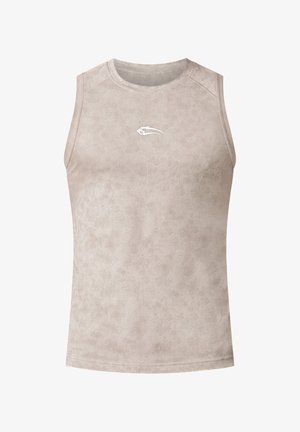Smilodox, KOMPRESSION CAMO TANK TOP VAREK - Top - creme