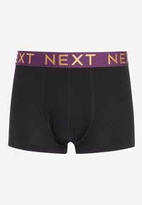 Next 4 PACK - Trumpikės - black rich colour waistband