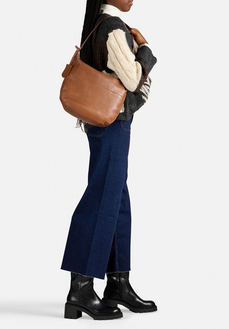 Burkely NATURAL NORAH - Bolso de mano - cognac