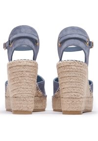 FRED MARTIN COLLECTION BARI - Sandály na platformě - jeans suede