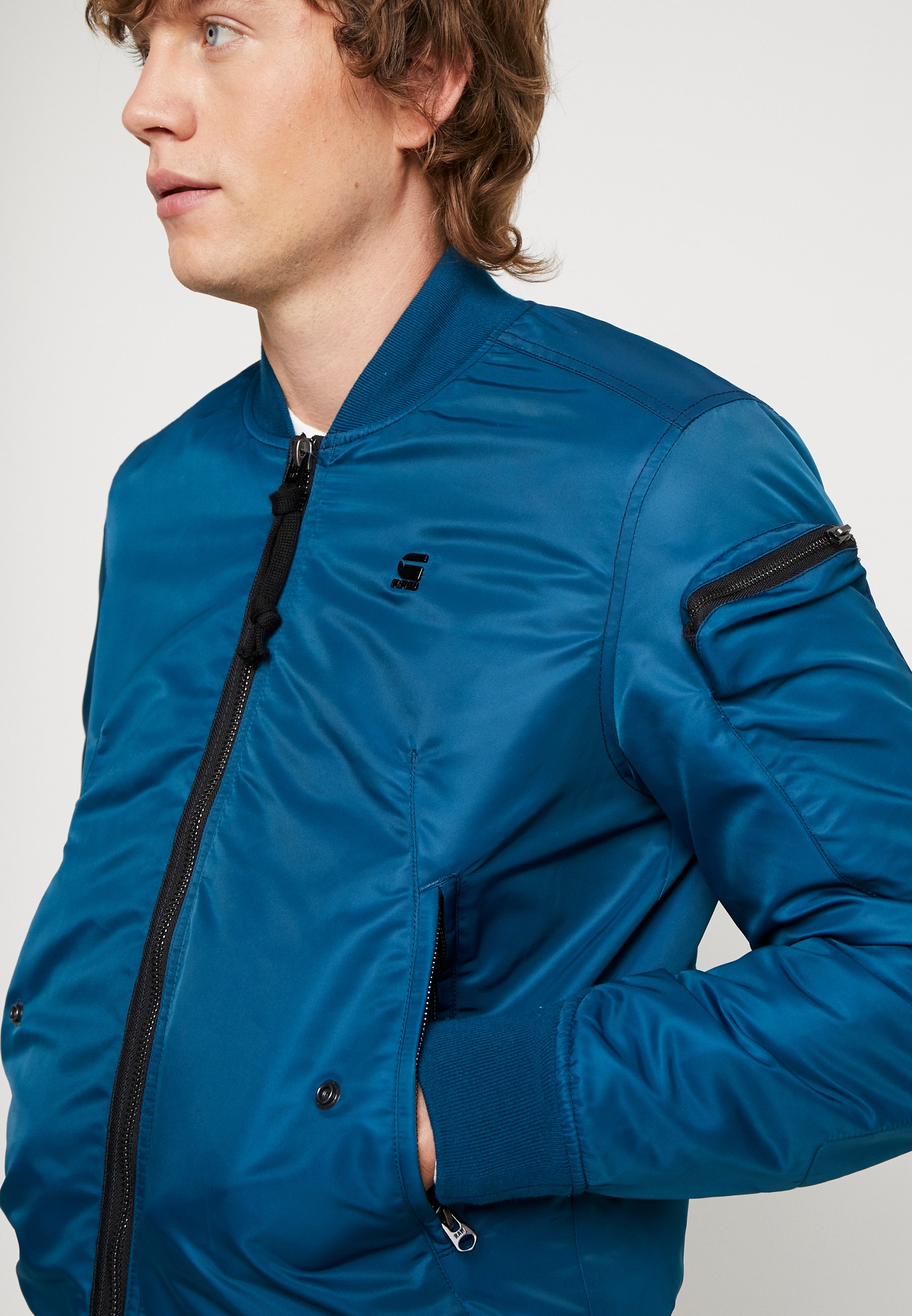 G Star ARRIS Bomberjacke bold tealblau Zalando.at G Star ARRIS Bomberjacke bold tealblau Zalando.at