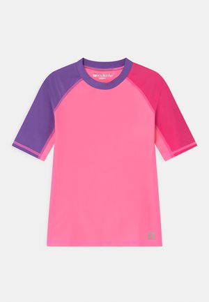 SWIM JOONIA AQUATIC - Rash vest - neon pink