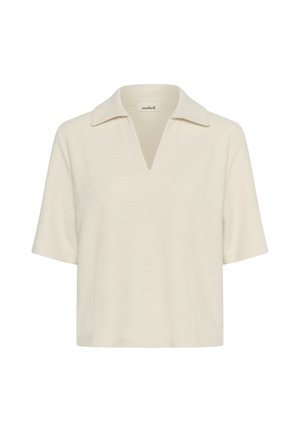 Soaked in Luxury, SLBAI POLO TEE - Πόλο - whisper white