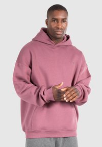 Smilodox DAWSON OVERSIZED HOODIE - Felpa con cappuccio - violett