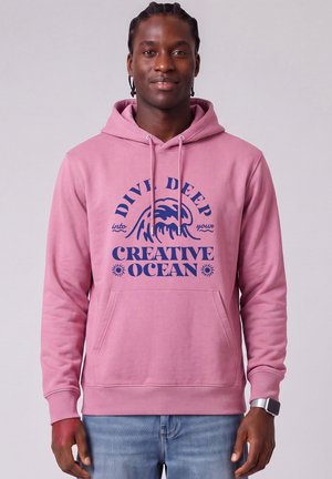 watapparel, CREATIVE OCEAN UNISEX - Kapuzenpullover - bubble pink