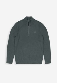 Butcher of Blue CLIFDEN HALF ZIP - Trui - grey black