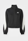 STADIUM - Sweat zippé - black/off white