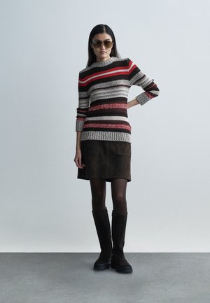 ANNA - Čizme - dark brown