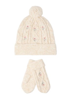SET  - Čepice - light beige