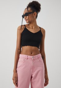 Even&Odd 2 PACK - Top - black/light grey