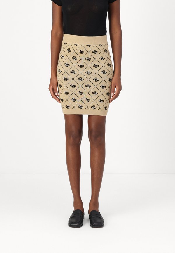 SARAH SKIRT  - Pencil skirt - travertine sand blac