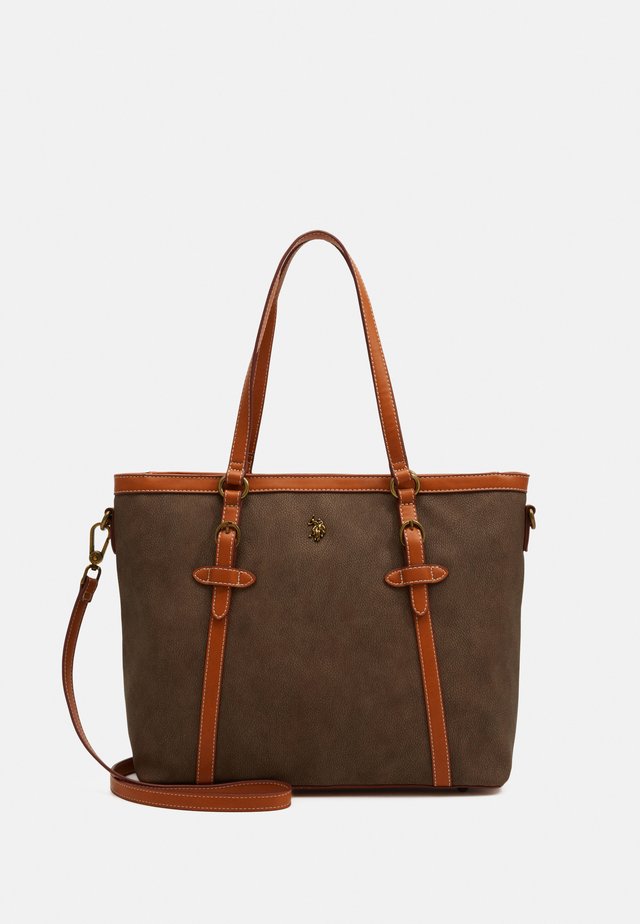 NABUK - Borsa a mano - taupe