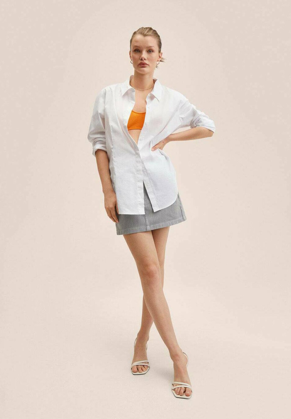 Mango KYOMI - Gonna di jeans - czarny/nero - Zalando.it