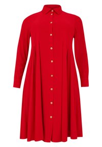 YOEK Robe chemise - rot