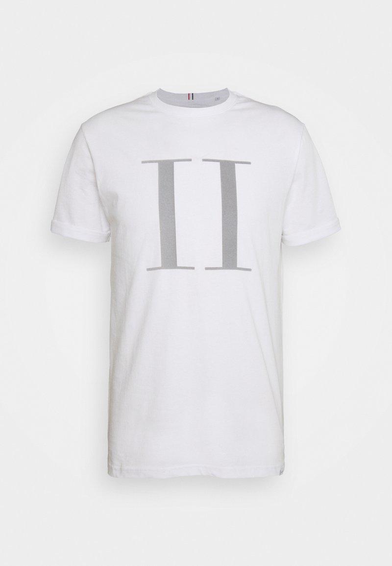 Les Deux ENCORE T-SHIRT - T-shirt estampada - snow mel/navy