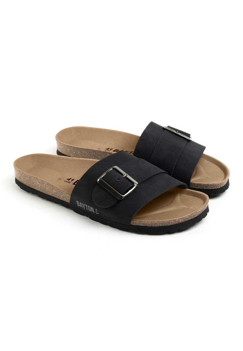 Herren Sandalen | BAYTON SOMBRERO Pantolette flach black/schwarz - CA34202 Herren Sandalen | BAYTON SOMBRERO Pantolette flach black/schwarz - CA34202