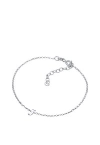 Elli LETTER J - Bracelet - silberfarben