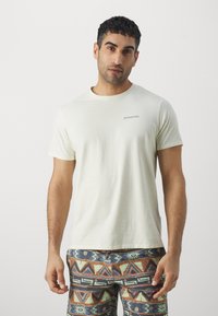 Patagonia - FITZ ROY ICON TEE - Basic T-shirt - birch white Thumbnail Image 1